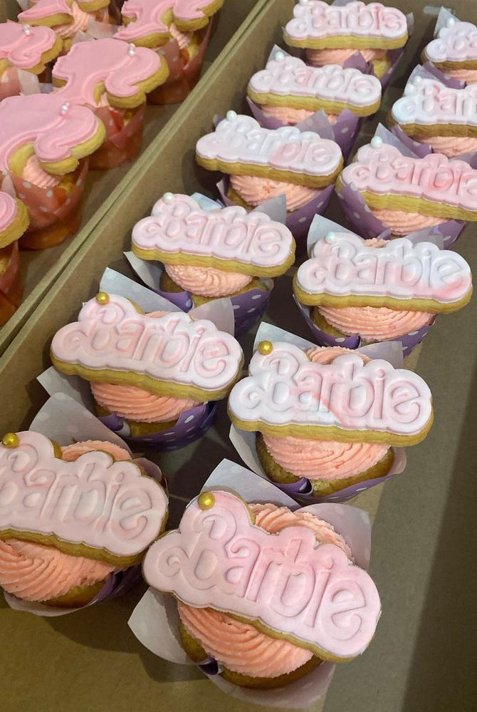 Custom Cupcake and Vanilla Bean Biscuit